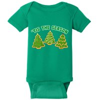'Tis The Season Cute Funny Christmas Baby Bodysuit