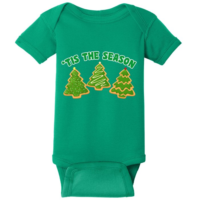 'Tis The Season Cute Funny Christmas Baby Bodysuit