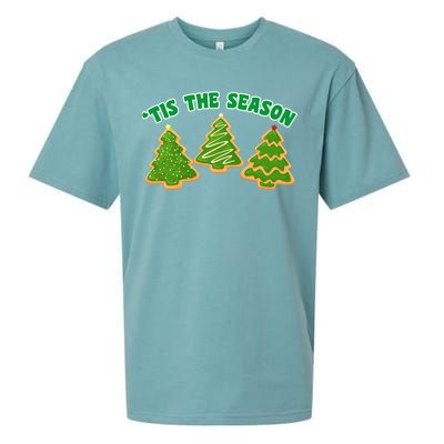 'Tis The Season Cute Funny Christmas Sueded Cloud Jersey T-Shirt