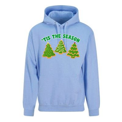 'Tis The Season Cute Funny Christmas Unisex Surf Hoodie