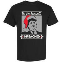 Tis The Season To Be Impeached Ugly Christmas Garment-Dyed Heavyweight T-Shirt
