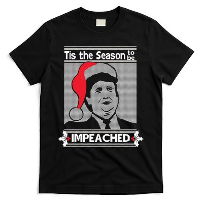 Tis The Season To Be Impeached Ugly Christmas T-Shirt