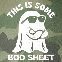 This Is Some Boo Sheet Funny Ghost Legacy Tie Dye Trucker Hat