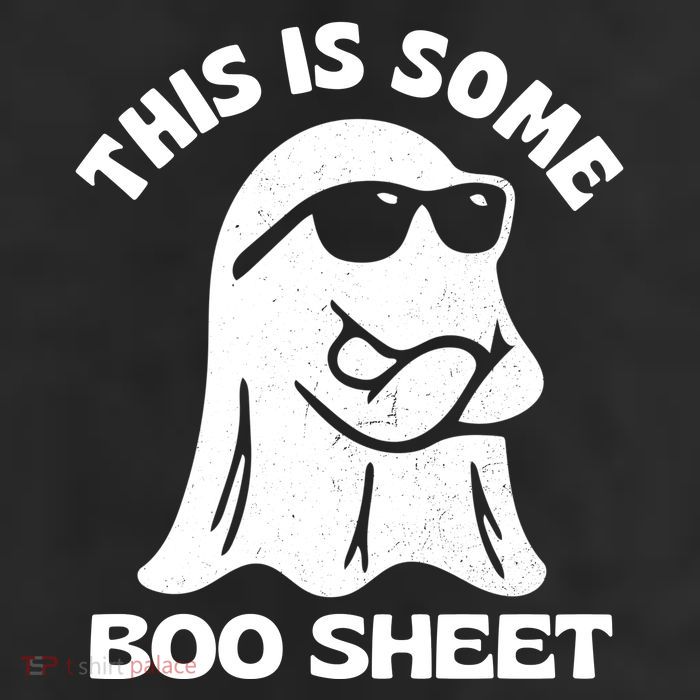 This Is Some Boo Sheet Funny Ghost 7 Panel Mesh Trucker Snapback Hat