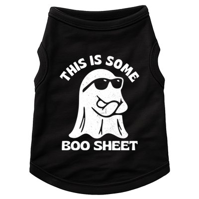 This Is Some Boo Sheet Funny Ghost Doggie Tank