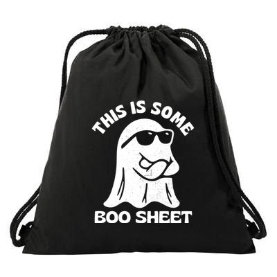 This Is Some Boo Sheet Funny Ghost Drawstring Bag