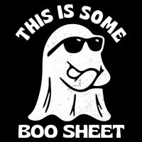 This Is Some Boo Sheet Funny Ghost Drawstring Bag