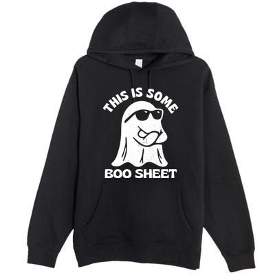 This Is Some Boo Sheet Funny Ghost Premium Pullover Hoodie