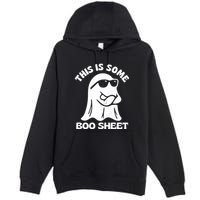 This Is Some Boo Sheet Funny Ghost Premium Pullover Hoodie