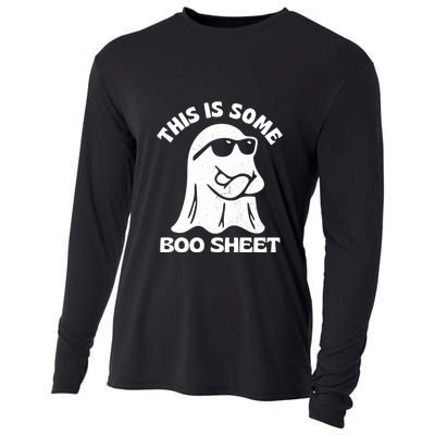 This Is Some Boo Sheet Funny Ghost Cooling Performance Long Sleeve Crew
