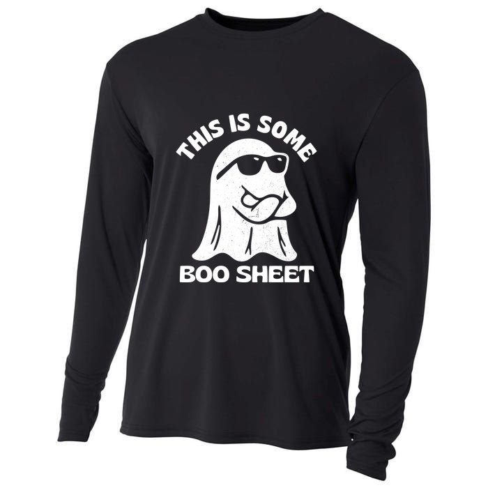 This Is Some Boo Sheet Funny Ghost Cooling Performance Long Sleeve Crew