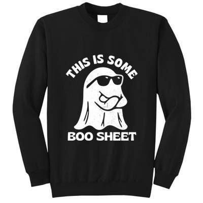 This Is Some Boo Sheet Funny Ghost Tall Sweatshirt