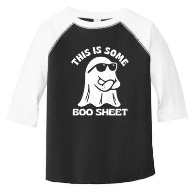 This Is Some Boo Sheet Funny Ghost Toddler Fine Jersey T-Shirt