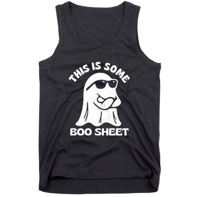 This Is Some Boo Sheet Funny Ghost Tank Top
