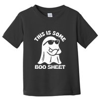 This Is Some Boo Sheet Funny Ghost Toddler T-Shirt