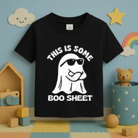 This Is Some Boo Sheet Funny Ghost Toddler T-Shirt
