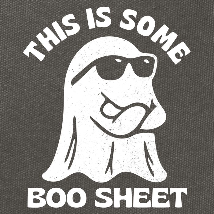 This Is Some Boo Sheet Funny Ghost Cotton Canvas Backpack