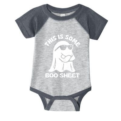 This Is Some Boo Sheet Funny Ghost Infant Baby Jersey Bodysuit