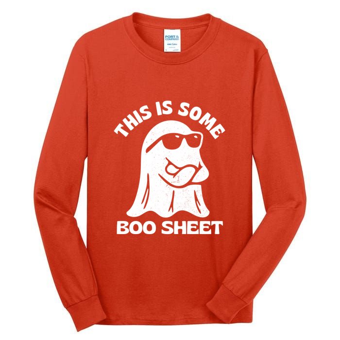 This Is Some Boo Sheet Funny Ghost Tall Long Sleeve T-Shirt