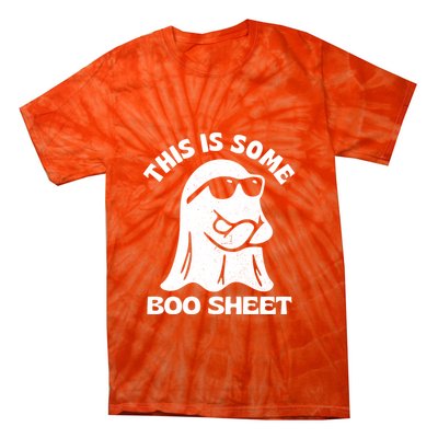This Is Some Boo Sheet Funny Ghost Tie-Dye T-Shirt