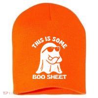 This Is Some Boo Sheet Funny Ghost Short Acrylic Beanie