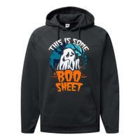 This Is Some Boosheet Halloween Ghost Costume Performance Fleece Hoodie