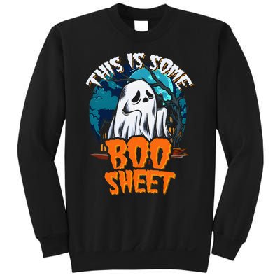 This Is Some Boosheet Halloween Ghost Costume Sweatshirt