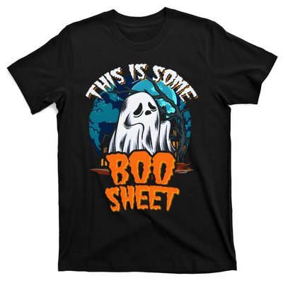 This Is Some Boosheet Halloween Ghost Costume T-Shirt