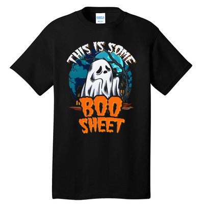 This Is Some Boosheet Halloween Ghost Costume Tall T-Shirt