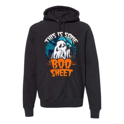 This Is Some Boosheet Halloween Ghost Costume Premium Hoodie