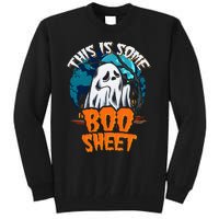 This Is Some Boosheet Halloween Ghost Costume Tall Sweatshirt