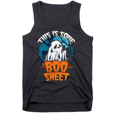 This Is Some Boosheet Halloween Ghost Costume Tank Top