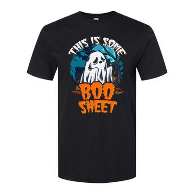 This Is Some Boosheet Halloween Ghost Costume Softstyle CVC T-Shirt