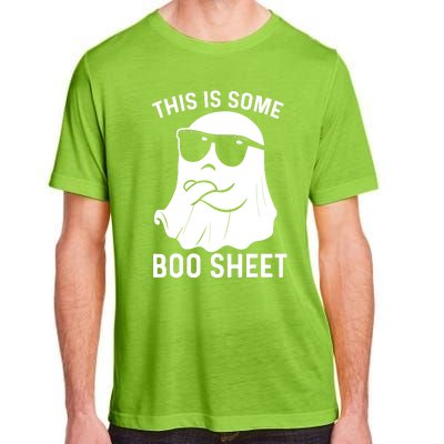 This Is Some Boo Sheet Ghost Halloween Costume Men Women Adult ChromaSoft Performance T-Shirt