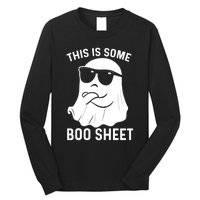 This Is Some Boo Sheet Ghost Halloween Costume Men Women Long Sleeve Shirt