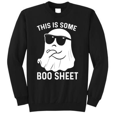 This Is Some Boo Sheet Ghost Halloween Costume Men Women Sweatshirt