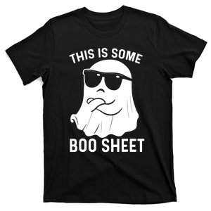 This Is Some Boo Sheet Ghost Halloween Costume Men Women T-Shirt