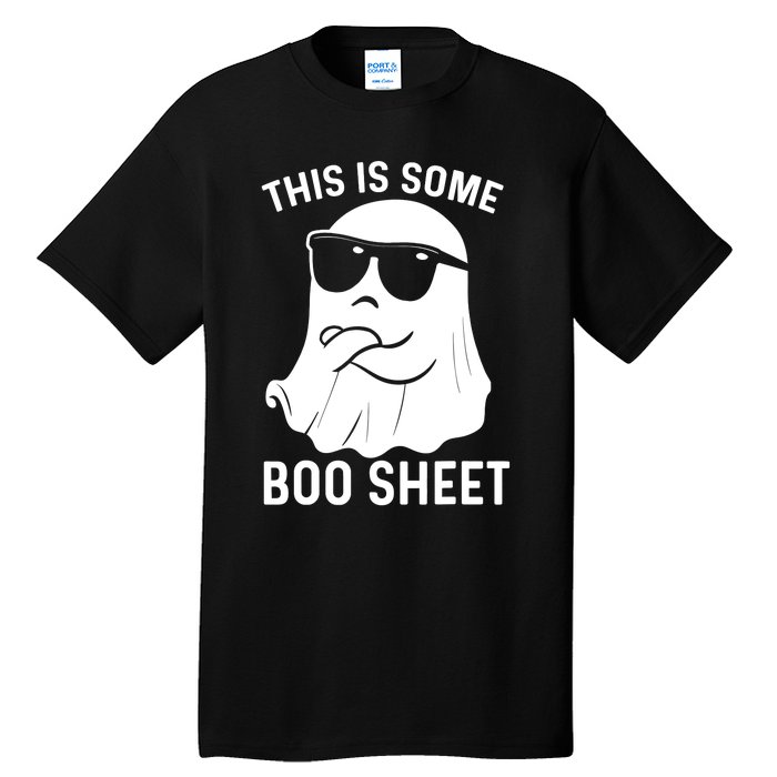 This Is Some Boo Sheet Ghost Halloween Costume Men Women Tall T-Shirt