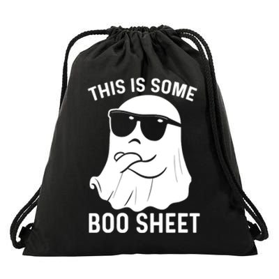 This Is Some Boo Sheet Ghost Halloween Costume Men Women Drawstring Bag