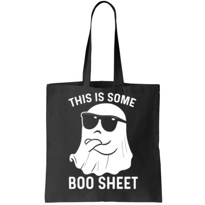 This Is Some Boo Sheet Ghost Halloween Costume Men Women Tote Bag