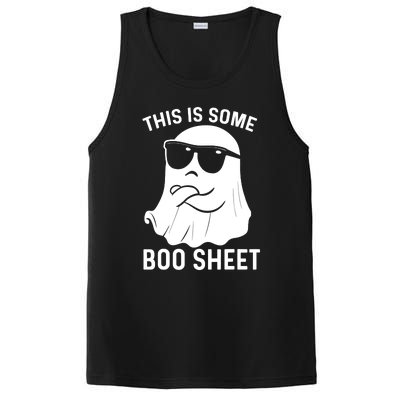 This Is Some Boo Sheet Ghost Halloween Costume Men Women PosiCharge Competitor Tank