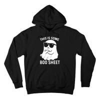 This Is Some Boo Sheet Ghost Halloween Costume Men Women Tall Hoodie