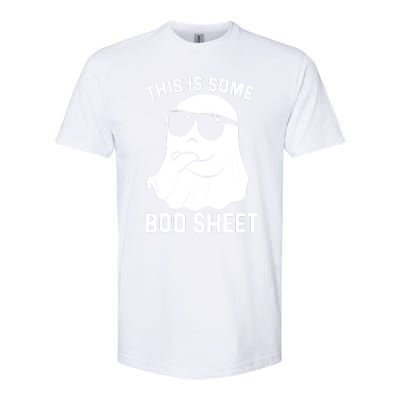 This Is Some Boo Sheet Ghost Halloween Costume Men Women Softstyle CVC T-Shirt