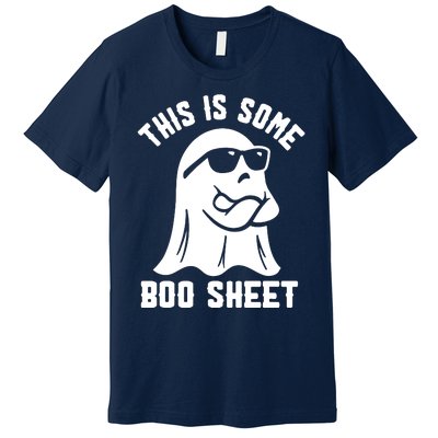 This Is Some Boo Sheet Ghost Cute Boo Ghost Halloween Spooky Premium T-Shirt