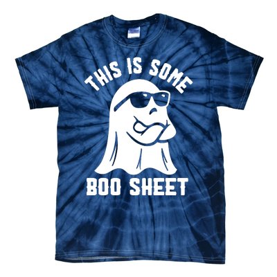 This Is Some Boo Sheet Ghost Cute Boo Ghost Halloween Spooky Tie-Dye T-Shirt