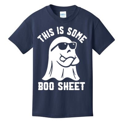 This Is Some Boo Sheet Ghost Cute Boo Ghost Halloween Spooky Kids T-Shirt