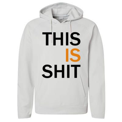 This Is Shit Performance Fleece Hoodie