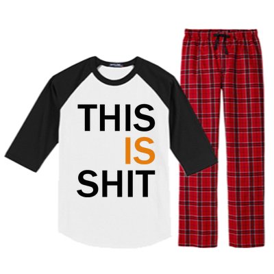 This Is Shit Raglan Sleeve Pajama Set