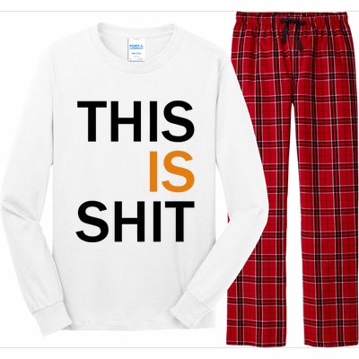 This Is Shit Long Sleeve Pajama Set