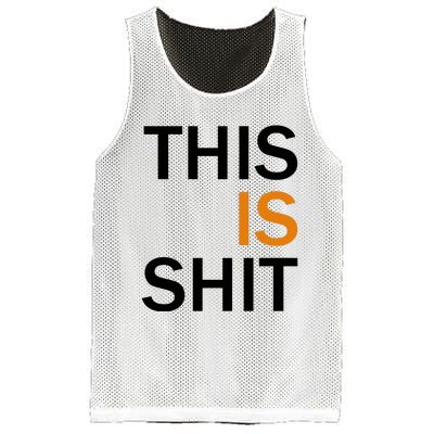 This Is Shit Mesh Reversible Basketball Jersey Tank